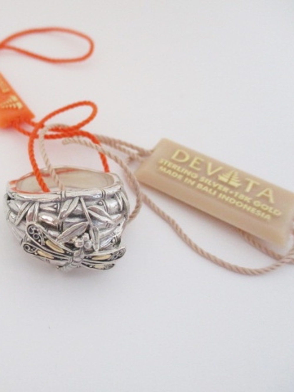 DEVATA - Dragonfly Sterling Silver Ring